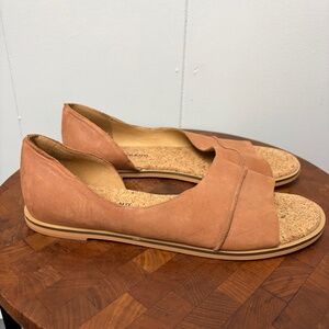 Lucky Brand Fentin 2 Leather Tan Women's Size 9M
